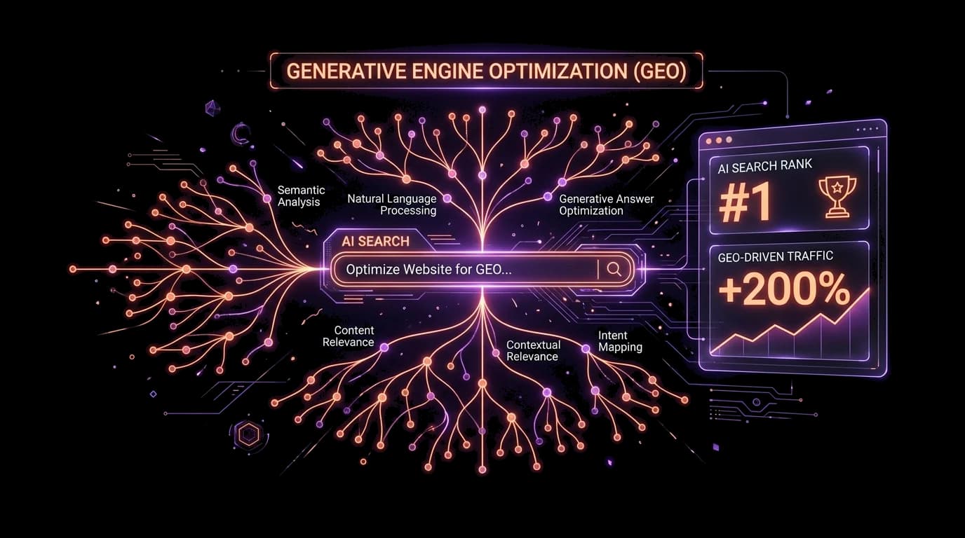 AI Engine Optimization (GEO): Dominate ChatGPT & Claude - Advanced digital services | BrandMeWeb